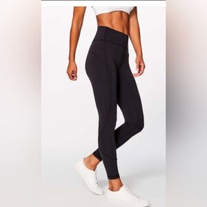 Lululemon In Movment Tight Legging Everlux Black Size 10